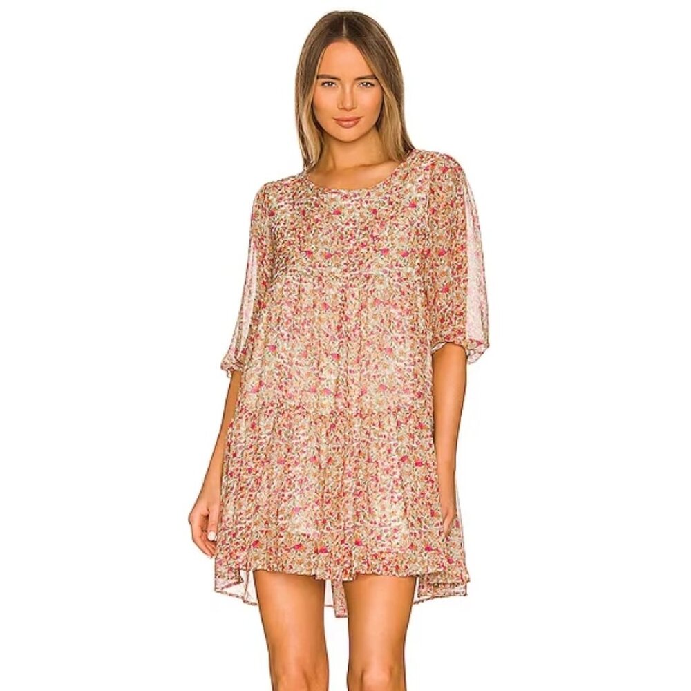 BB Dakota by Steve Madden Baby Love Floral Mini Dress Size XS